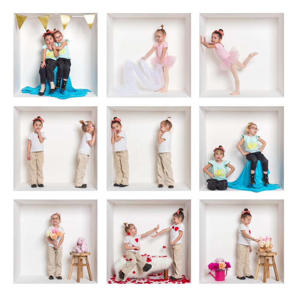 séance cube 9 séance cube box famille enfants groupes studio Guebwiller montage photo studio